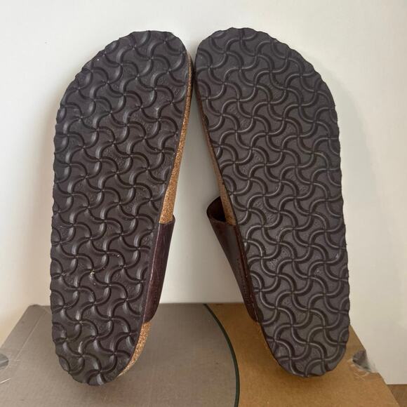 Birkenstock Gizeh Oil Leather ‘Brown’ Men Thong Sandal - SZ 10 main image 7